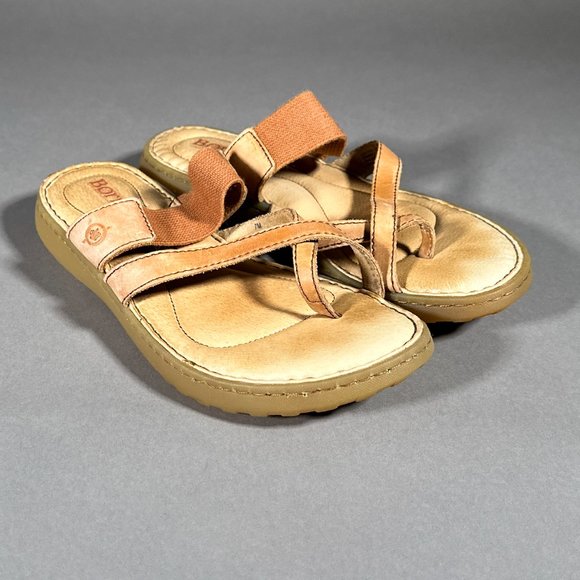 Born Leather Sandals Size 7M - Picture 1 of 17